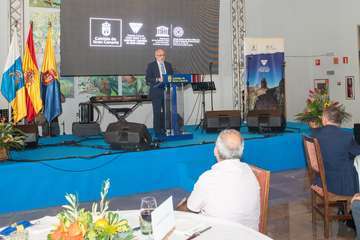 El Cabilldo celebra el primer aniversario de la declaración de Risco Caído como Patrimonio de la Unesco (Foto TA)